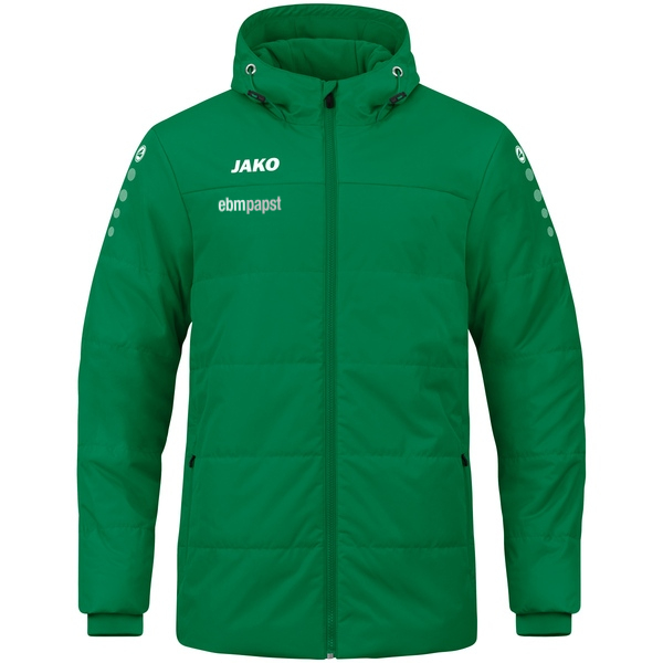 Coachjacke Team mit Kapuze 