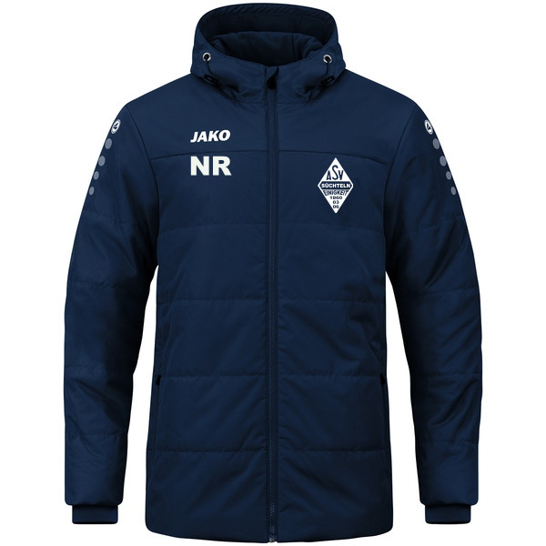 Coachjacke Team mit Kapuze 