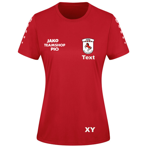 womanTrikot Team Damen kurzarm 
