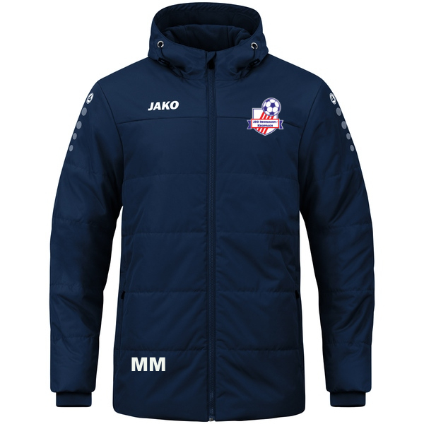 Coachjacke Team mit Kapuze 