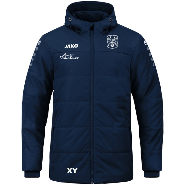 Coachjacke Team mit Kapuze 