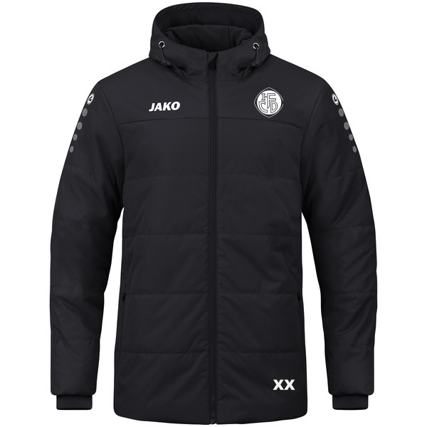 Coachjacke Team mit Kapuze 