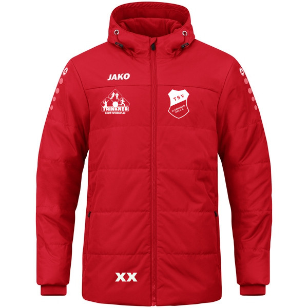 Coachjacke Team mit Kapuze 