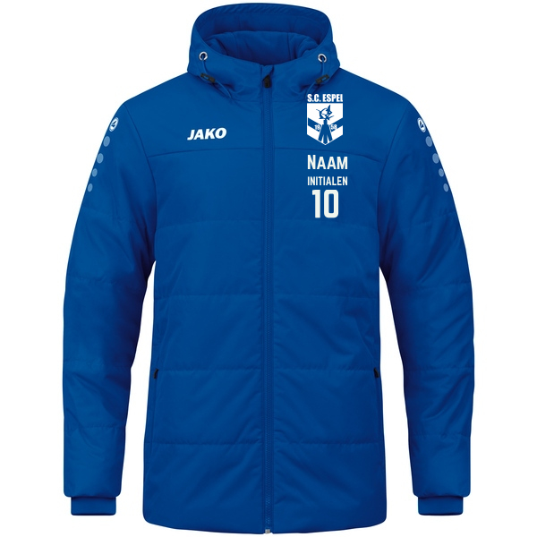 Coachvest Team met kap 