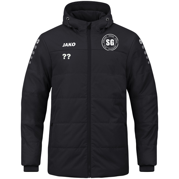 Coachjacke Team mit Kapuze 
