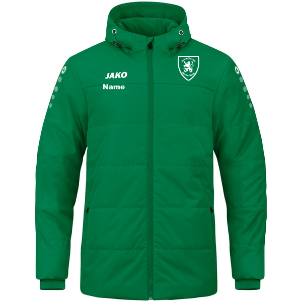 Coachjacke Team mit Kapuze 