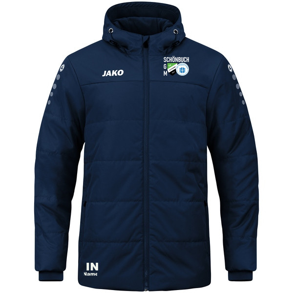 Coachjacke Team mit Kapuze 
