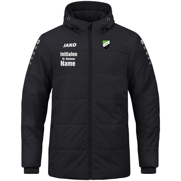 Coachjacke Team mit Kapuze 