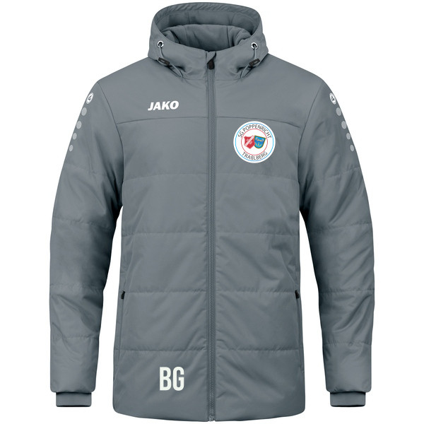 Coachjacke Team mit Kapuze 