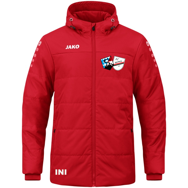 Coachjacke Team mit Kapuze 