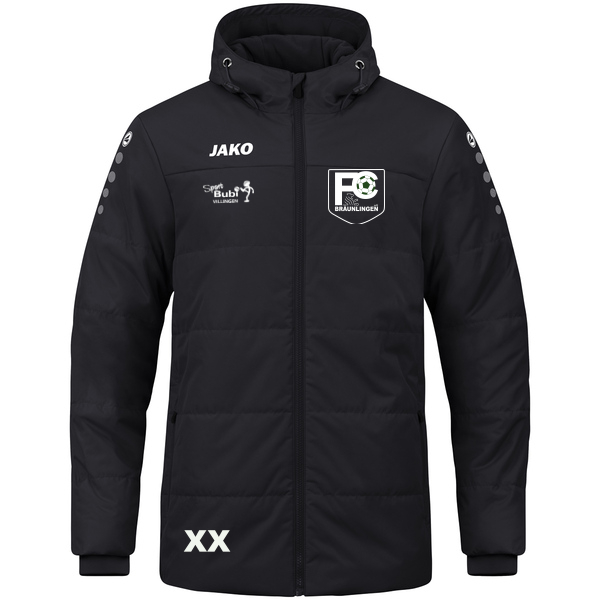 Coachjacke Team mit Kapuze 