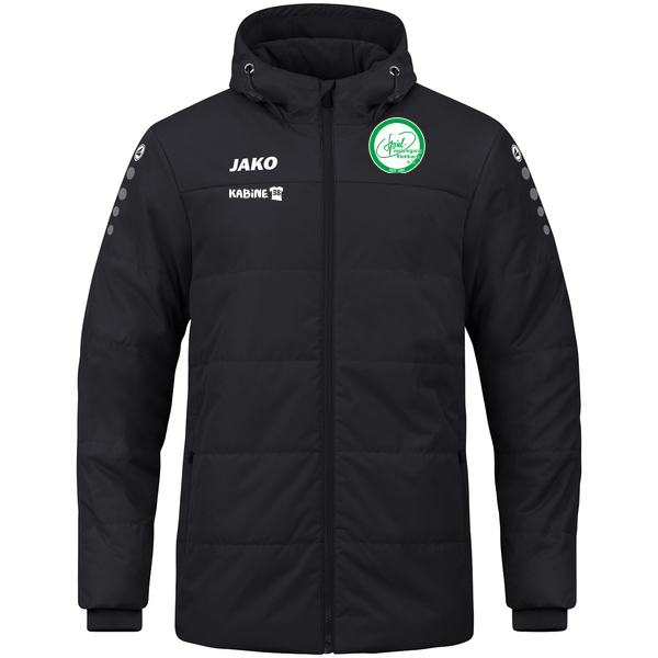 Coachjacke Team mit Kapuze 