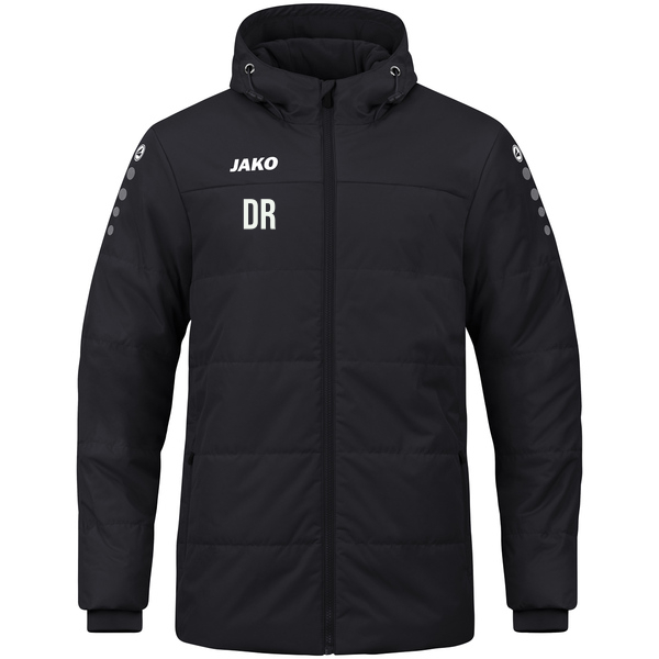 Coachjacke Team mit Kapuze 