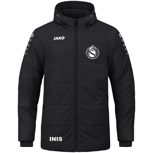 Coachjacke Team mit Kapuze 