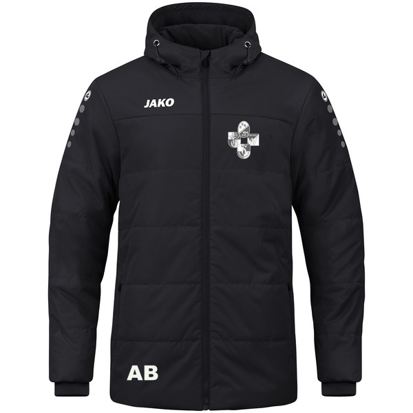 Coachjacke Team mit Kapuze 