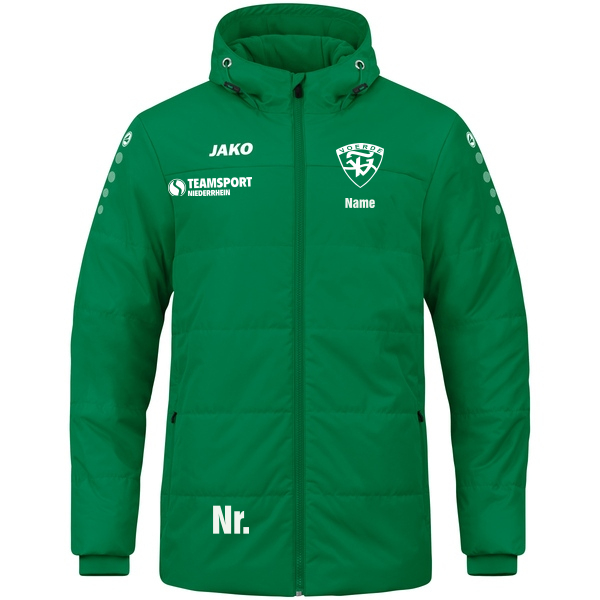 Coachjacke Team mit Kapuze 
