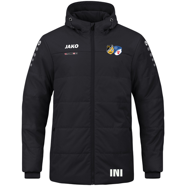 Coachjacke Team mit Kapuze 