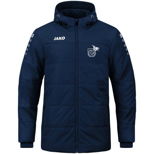 Coachjacke Team mit Kapuze 