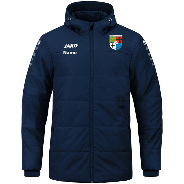 Coachjacke Team mit Kapuze 