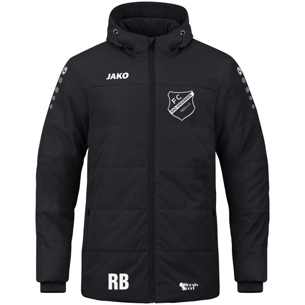 Coachjacke Team mit Kapuze 