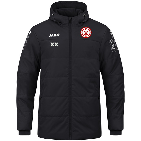 Coachjacke Team mit Kapuze 
