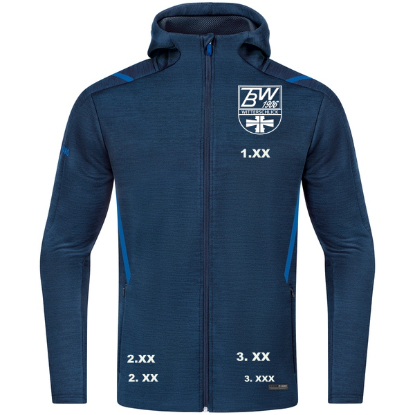 KinderFreizeitjacke Challenge mit Kapuze 