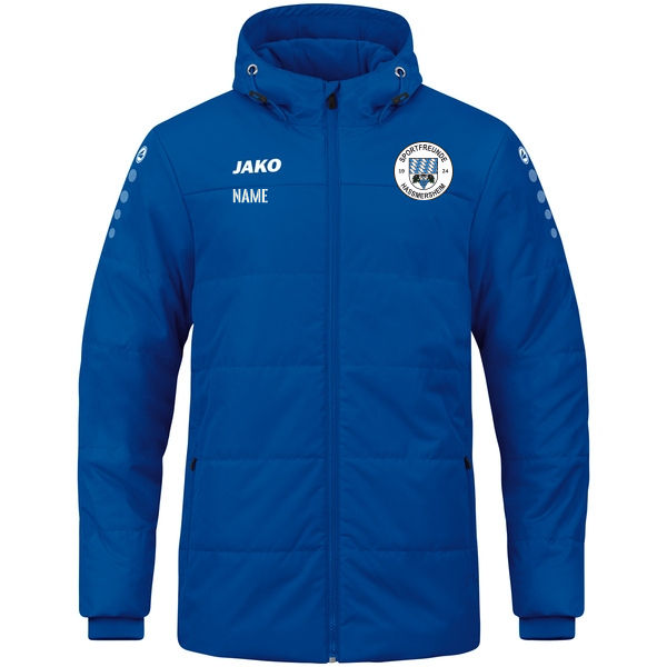 Coachjacke Team mit Kapuze 