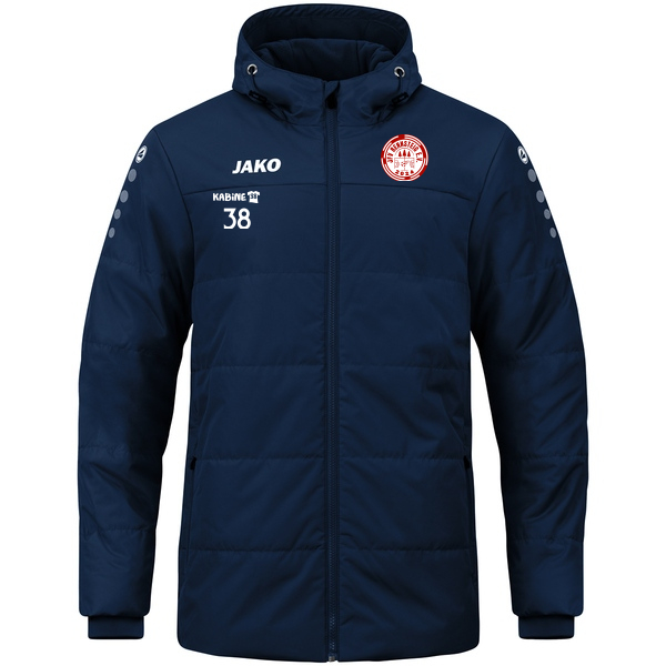 Coachjacke Team mit Kapuze 
