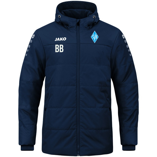 Coachjacke Team mit Kapuze 