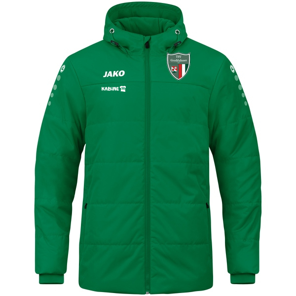 Coachjacke Team mit Kapuze 