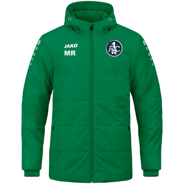 Coachjacke Team mit Kapuze 