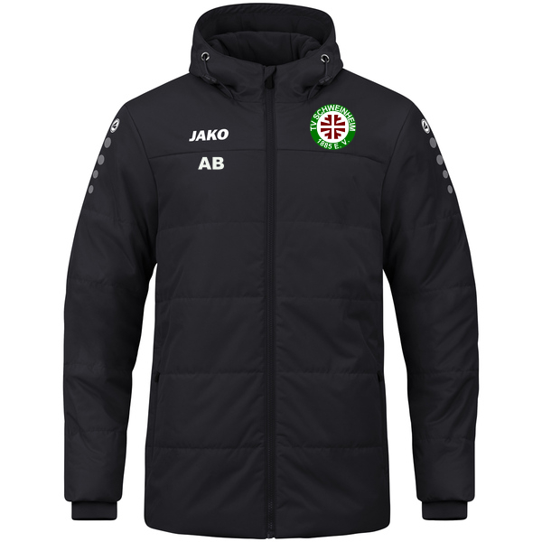 Coachjacke Team mit Kapuze 