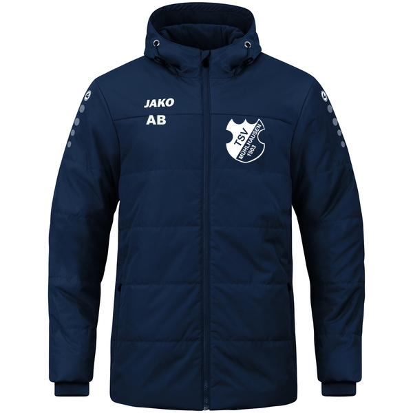Coachjacke Team mit Kapuze 
