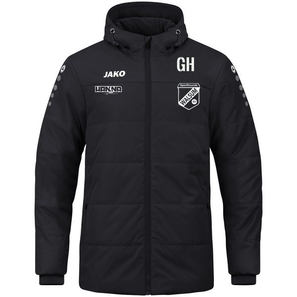 Coachjacke Team mit Kapuze 