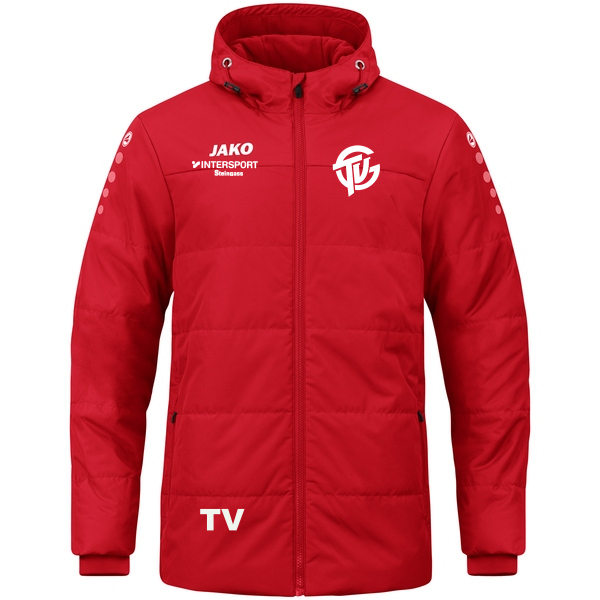Coachjacke Team mit Kapuze 