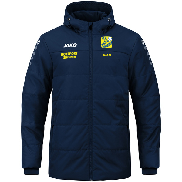 Coachvest Team met kap 