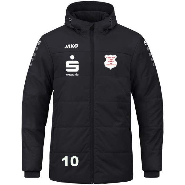 Coachjacke Team mit Kapuze 