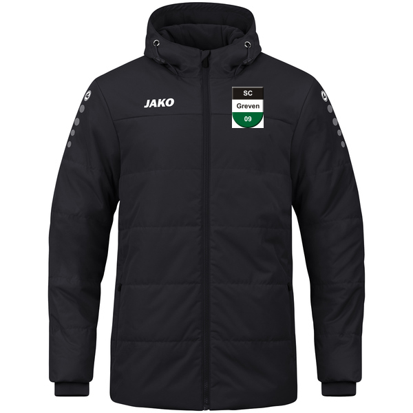 Coachjacke Team mit Kapuze 