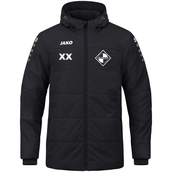 Coachjacke Team mit Kapuze 