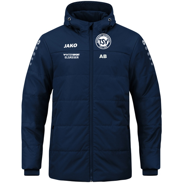 Coachjacke Team mit Kapuze 