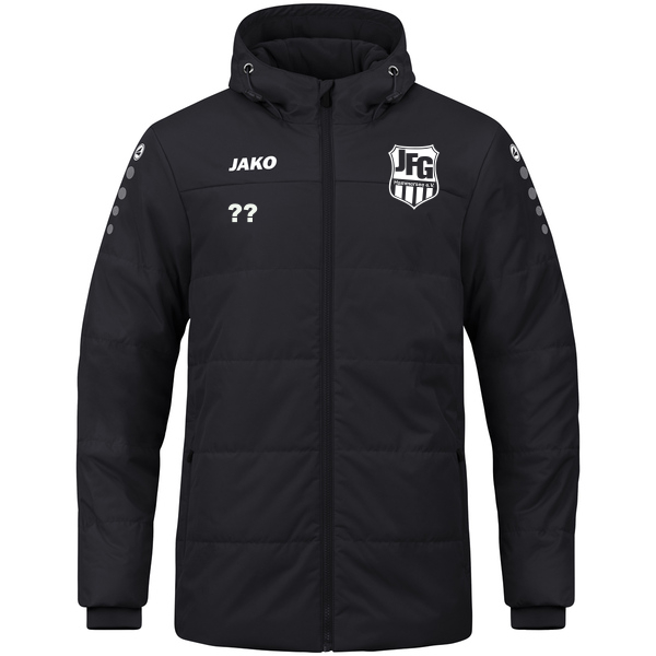 Coachjacke Team mit Kapuze 