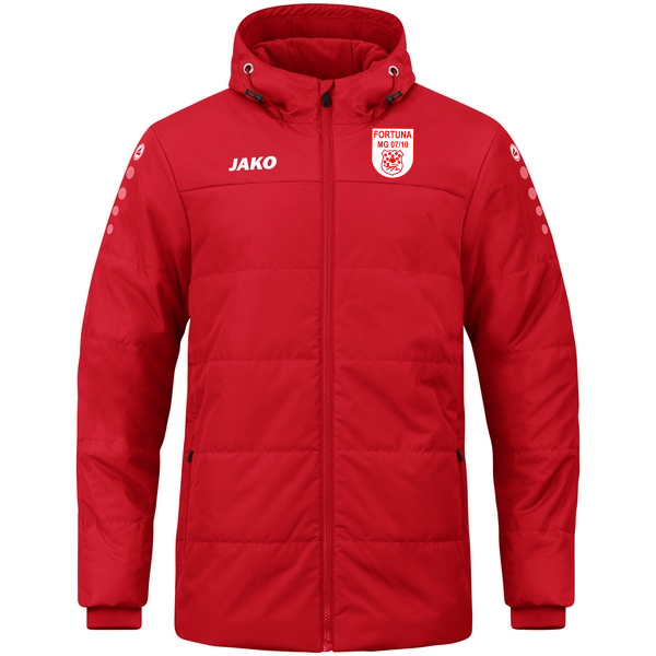 Coachjacke Team mit Kapuze 