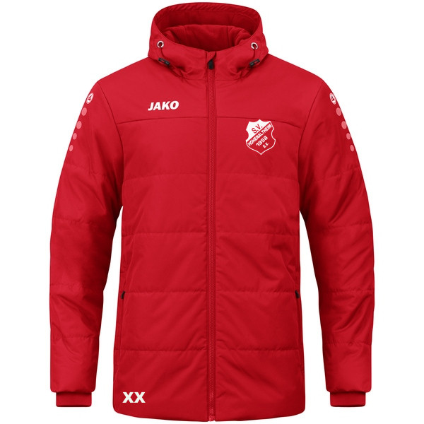 Coachjacke Team mit Kapuze 