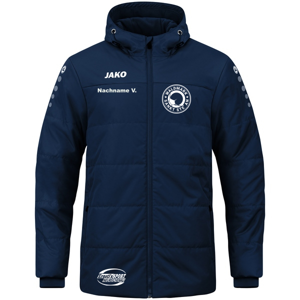 Coachjacke Team mit Kapuze 