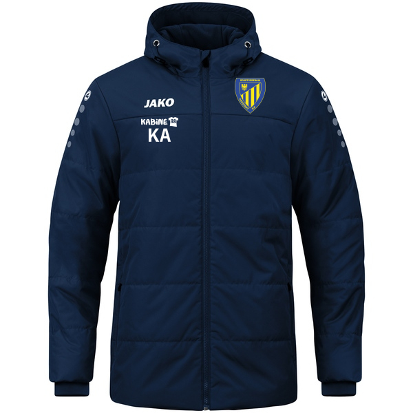 Coachjacke Team mit Kapuze 
