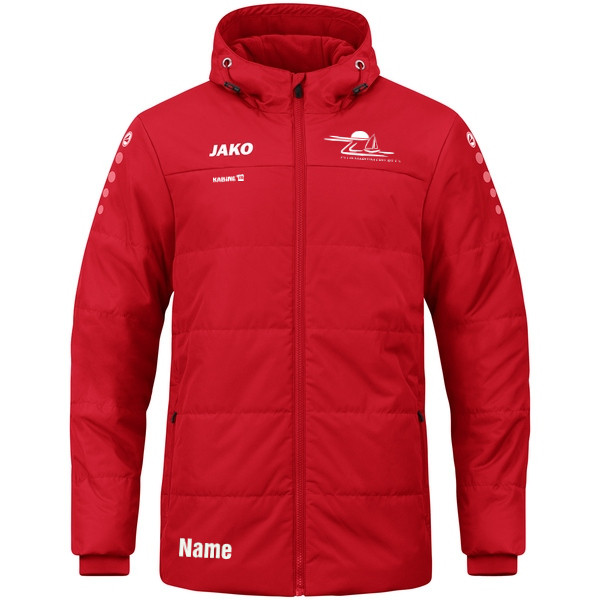 Coachjacke Team mit Kapuze 