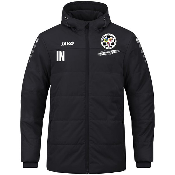 Coachjacke Team mit Kapuze 