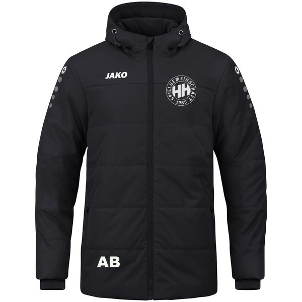 Coachjacke Team mit Kapuze 