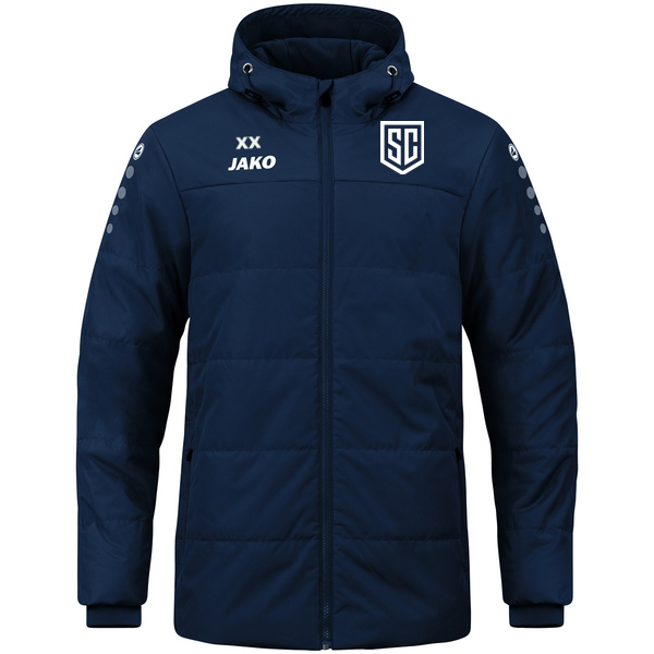 Coachjacke Team mit Kapuze 