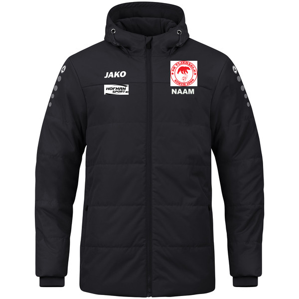 Coachvest Team met kap 